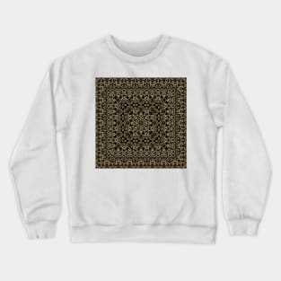 Arabic ornate golden pattern Crewneck Sweatshirt